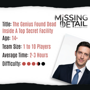 The Genius Found Dead Inside A Top Secret Facility