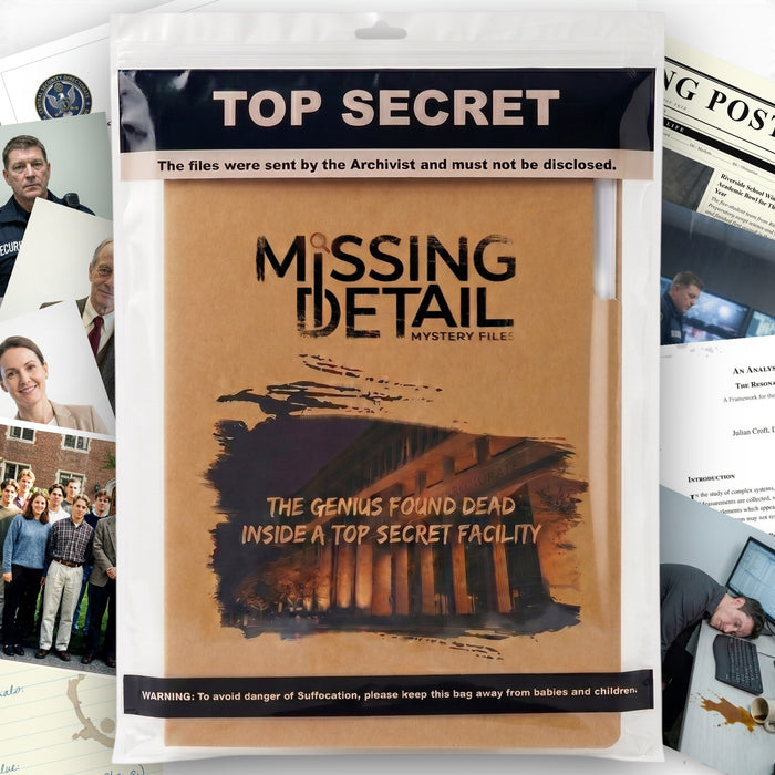 The Genius Found Dead Inside A Top Secret Facility