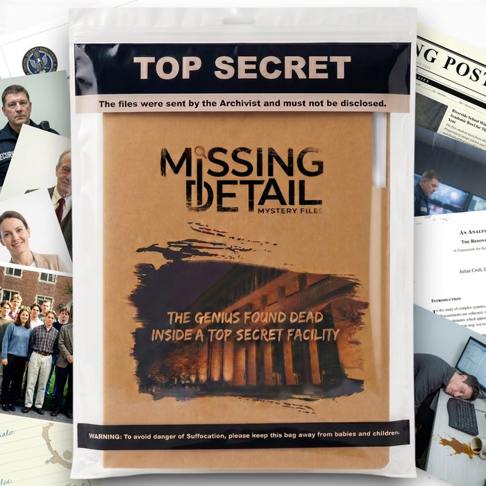 The Genius Found Dead Inside A Top Secret Facility
